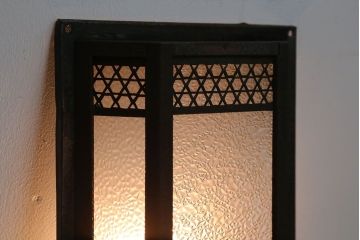 アンティーク　和モダンスタイル!壁掛け照明のシェード(1)