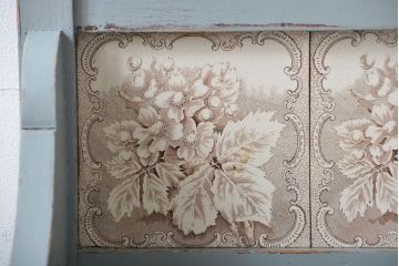 アンティーク家具　イギリスアンティーク　おしゃれなペイントチェスト