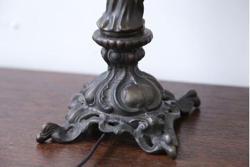 中古　ティファニーランプ(ステンドグラス)(定価約10万円)