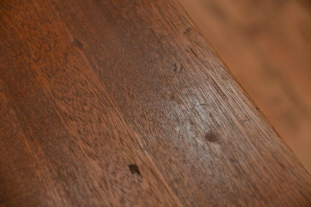 アンティーク家具　アンティークペイント　かわいいキッチンサイドボード