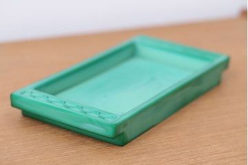 アンティーク雑貨　アンティーク　古いBRASIL MARU　ガラスプレート(ブラジル丸)