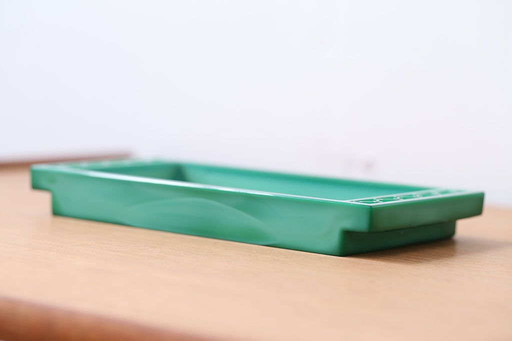 アンティーク雑貨　アンティーク　古いBRASIL MARU　ガラスプレート(ブラジル丸)