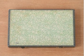 アンティーク雑貨　アンティーク　古いBRASIL MARU　ガラスプレート(ブラジル丸)