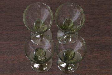 アンティーク雑貨　ローゼンタール・スタジオライン　ワイングラス4客セット(パピルス)(定価1客21000円)