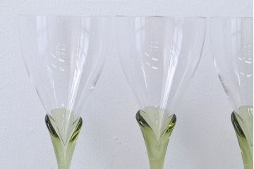 アンティーク雑貨　ローゼンタール・スタジオライン　ワイングラス4客セット(パピルス)(定価1客21000円)