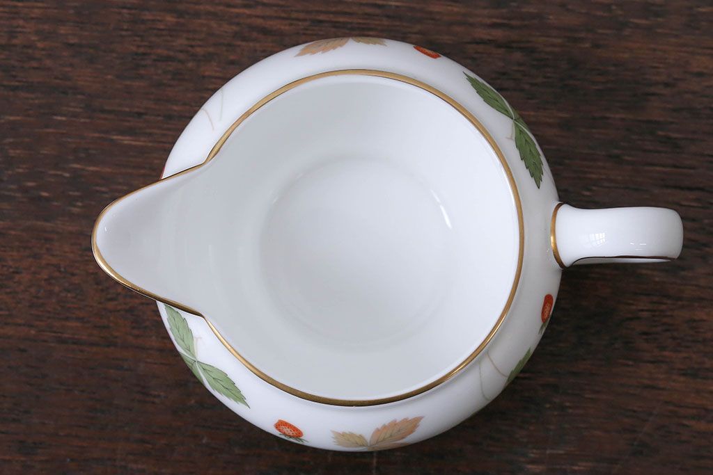 アンティーク雑貨　ウエッジウッド・ワイルドストロベリー　ティーセット(定価104760円)