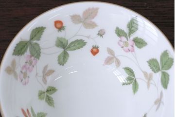 アンティーク雑貨　ウエッジウッド・ワイルドストロベリー　ティーセット(定価104760円)