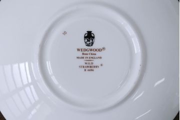 アンティーク雑貨　ウエッジウッド・ワイルドストロベリー　ティーセット(定価104760円)