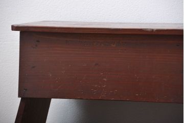 昭和レトロ　古い木の踏み台