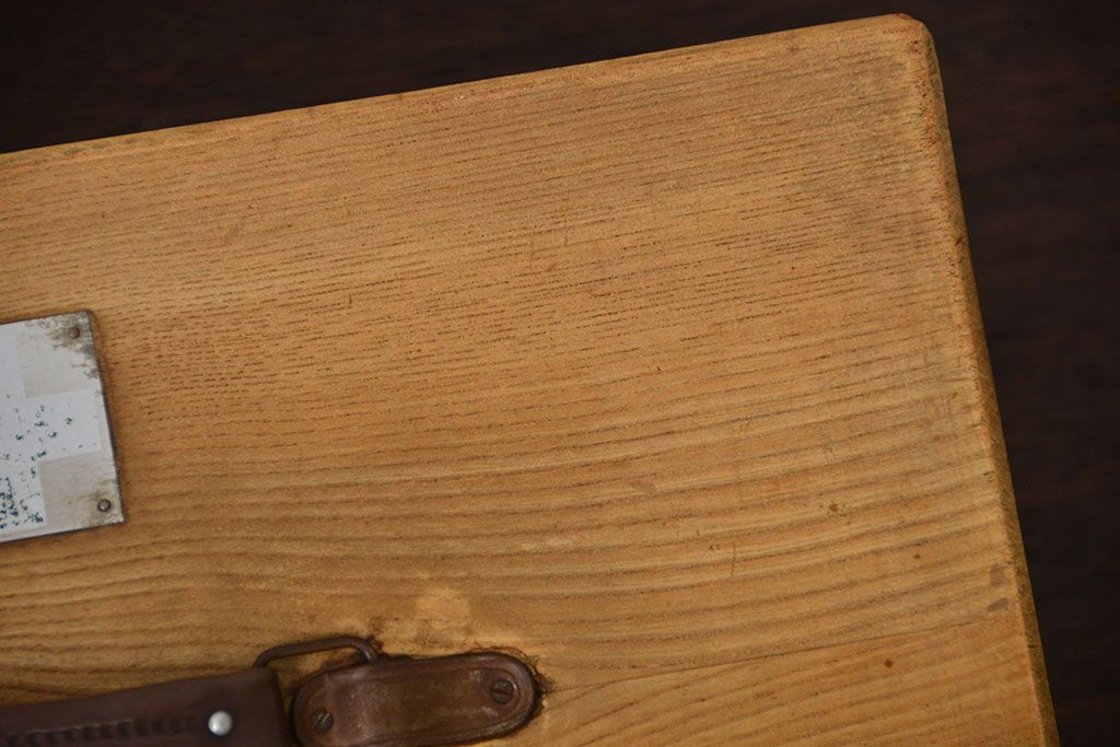 アンティーク雑貨　昭和レトロ　古い木製の薬箱