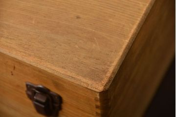 アンティーク雑貨　昭和レトロ　古い木製の薬箱