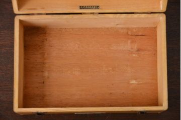 アンティーク雑貨　昭和レトロ　古い木製の薬箱