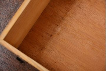 アンティーク雑貨　昭和レトロ　古い木製の薬箱