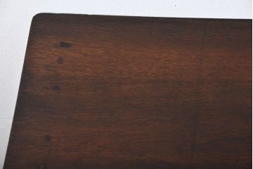 レトロ家具　アンティーク　古い木製のレトロな片袖机