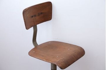 ヴィンテージ家具　イギリスビンテージ　おしゃれな回転椅子(1)