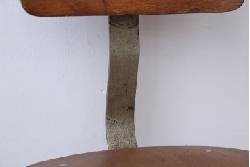 ヴィンテージ家具　イギリスビンテージ　おしゃれな回転椅子(1)