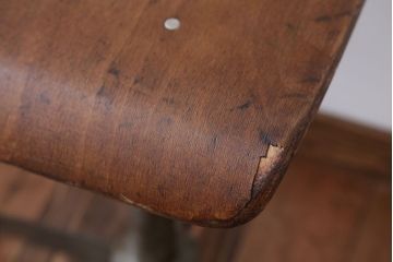 ヴィンテージ家具　イギリスビンテージ　おしゃれな回転椅子(1)