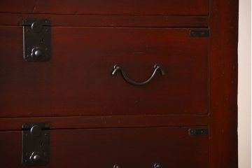 アンティーク家具　古民具・骨董　引き出し12杯の味わい深い衣装箪笥