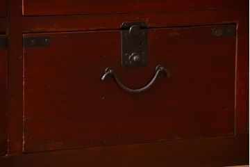 アンティーク家具　古民具・骨董　引き出し12杯の味わい深い衣装箪笥