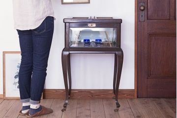 アンティーク雑貨　イギリスアンティーク　おしゃれなショーケース