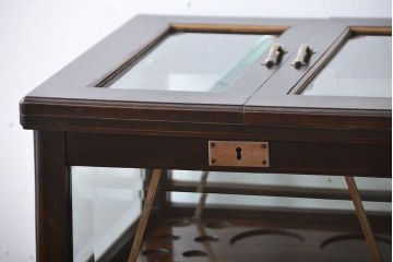 アンティーク雑貨　イギリスアンティーク　おしゃれなショーケース