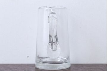 アンティーク雑貨　アンティーク　戦前・古いキリンビールジョッキ(ガラス)