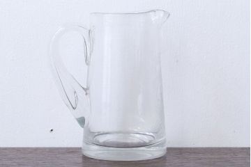 アンティーク雑貨　アンティーク　戦前・古いキリンビールジョッキ(ガラス)