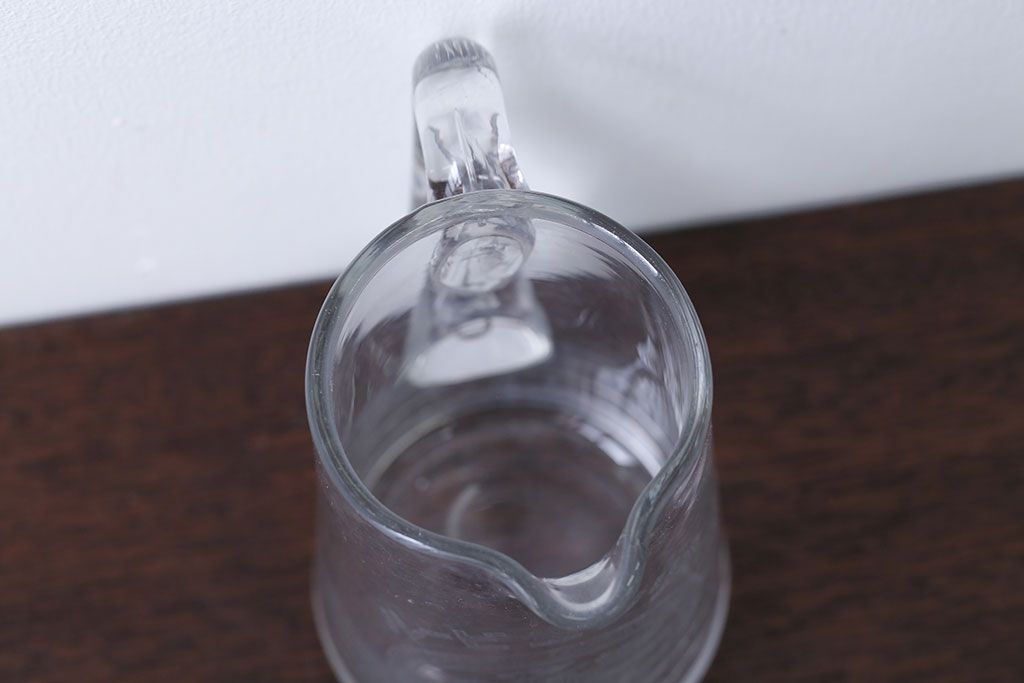 アンティーク雑貨　アンティーク　戦前・古いキリンビールジョッキ(ガラス)