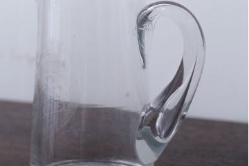 アンティーク雑貨　アンティーク　戦前・古いキリンビールジョッキ(ガラス)