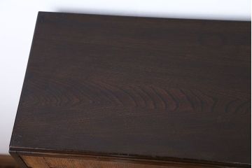 レトロ家具　昭和レトロ　引き出し2杯付き!古い木製の本箱