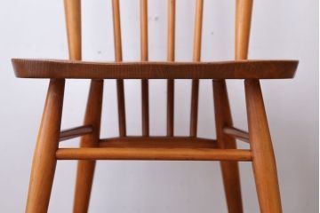 アンティーク家具　イギリスアンティーク　アーコール　ダイニングチェア2脚セット