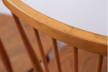 アンティーク家具　イギリスアンティーク　アーコール　ダイニングチェア2脚セット
