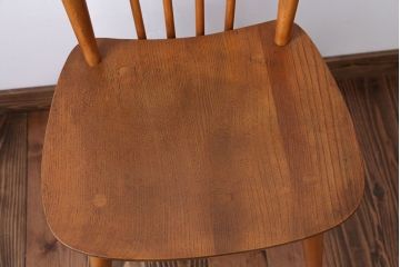 アンティーク家具　イギリスアンティーク　アーコール　ダイニングチェア(1)
