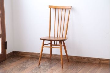 アンティーク家具　イギリスアンティーク　アーコール　ダイニングチェア(2)