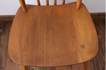 アンティーク家具　イギリスアンティーク　アーコール　ダイニングチェア(2)