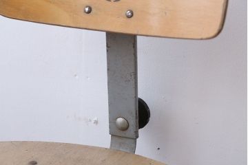 ヴィンテージ家具　イギリスビンテージ　おしゃれな回転椅子(2)
