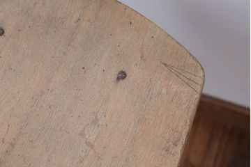 ヴィンテージ家具　イギリスビンテージ　おしゃれな回転椅子(2)