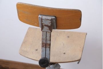 ヴィンテージ家具　イギリスビンテージ　おしゃれな回転椅子(2)