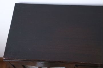 アンティーク家具　アンティーク　大正ロマンスタイルのダイヤガラス入り本箱