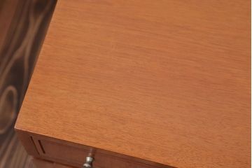 ヴィンテージ家具　北欧ビンテージ　両開き引き出し付きセンターテーブル