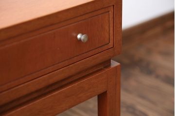 ヴィンテージ家具　北欧ビンテージ　両開き引き出し付きセンターテーブル