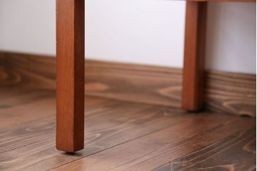 ヴィンテージ家具　北欧ビンテージ　両開き引き出し付きセンターテーブル