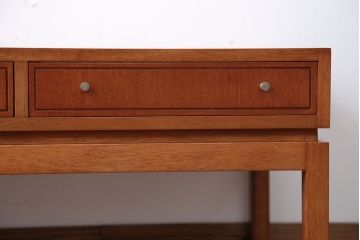 ヴィンテージ家具　北欧ビンテージ　両開き引き出し付きセンターテーブル