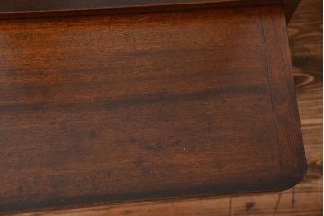 レトロ家具　昭和レトロ　作業台付き古い木製のキッチンキャビネット