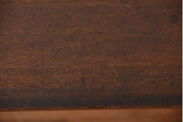 レトロ家具　昭和レトロ　作業台付き古い木製のキッチンキャビネット