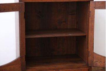 アンティーク家具　和製アンティーク　とても小さな古い木製の本箱