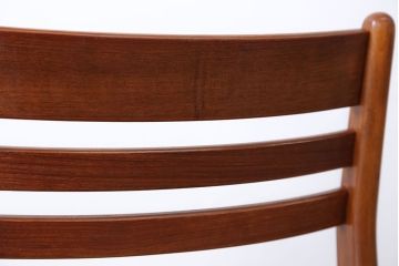 ヴィンテージ家具　北欧ビンテージ　チーク材のお洒落なダイニングチェア(2)