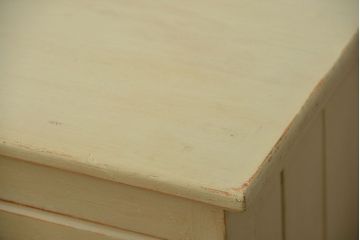 ヴィンテージ家具　イギリスビンテージ　おしゃれなペイントキッチンサイドキャビネット