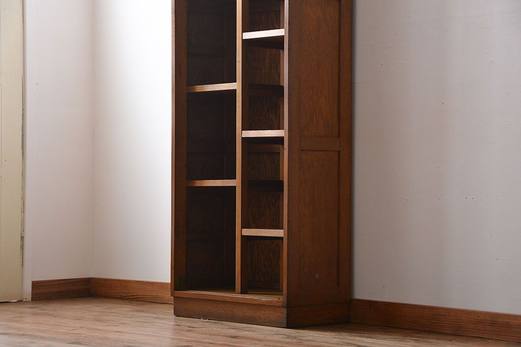 レトロ家具　アンティーク　棚の高さが自由自在!レトロな飾り棚