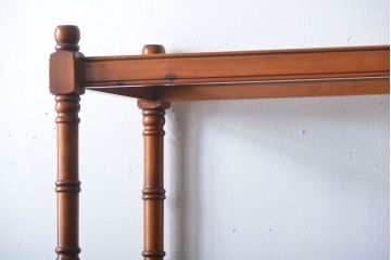 【K様ご決済用】イギリスアンティーク 古いパイン材のお洒落な飾り棚